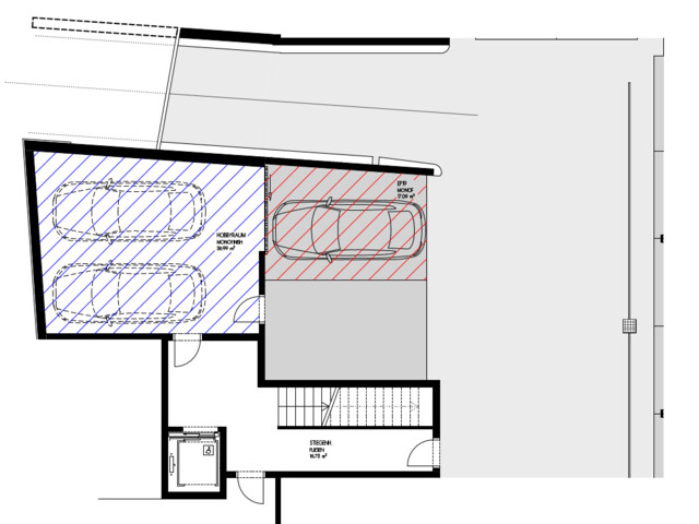 Hobbyraum / Abstellraum Oldtimer / Werkstatt mit super Verkehrsanbindung