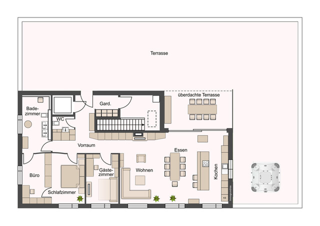 Penthouse der Extraklasse über den Dächern von Fußach
