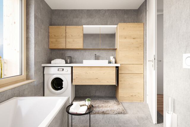 Perfekte Familienwohnung mit schöner Aussicht