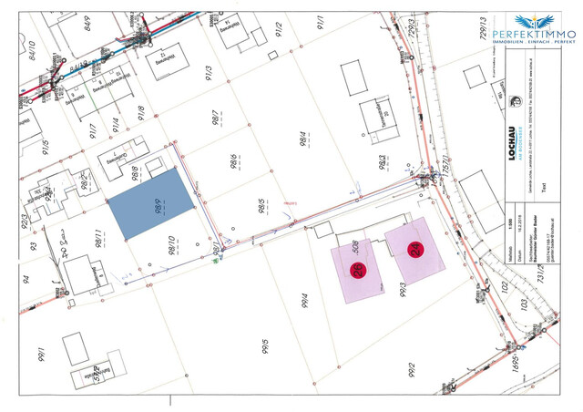 Baugrundstück in Lochau: direkt hinter dem Kaiserstrand und nur einen Steinwurf vom Bodensee entfernt