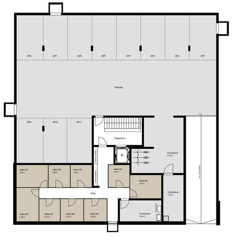 4-Zi-Dachgeschosswohnung mit riesiger Terrasse TOP 8 in Nenzing, Im Bruel