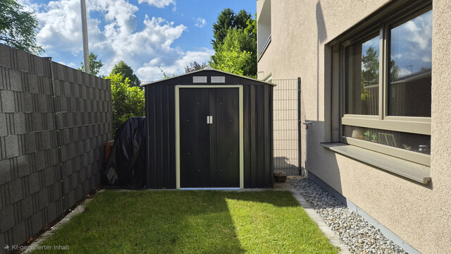 Neuwertige 4-Zimmer-Gartenwohnung mit Top-Ausstattung (Option auf XXL-TG-Platz)