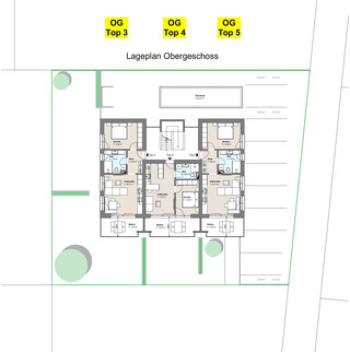 Lageplan Obergeschoss