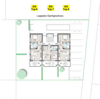 Lageplan Dachgeschoss