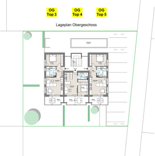 Lageplan Obergeschoss