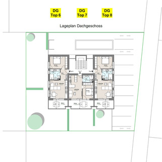 Lageplan Dachgeschoss