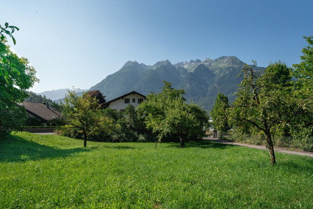 Grundstück in erhöhter Lage von Bludenz - mit Panoramablick!