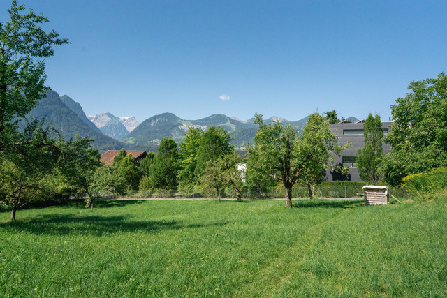 Grundstück in erhöhter Lage von Bludenz - mit Panoramablick!