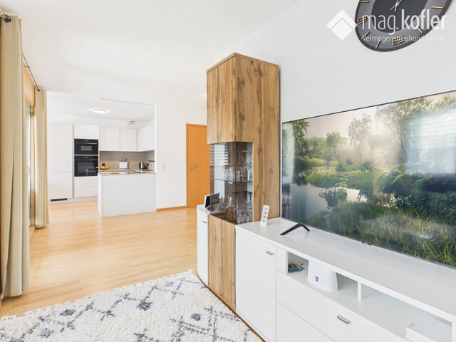 Lichtdurchflutete 3-Zimmer Wohnung mit Loggia in Weiler