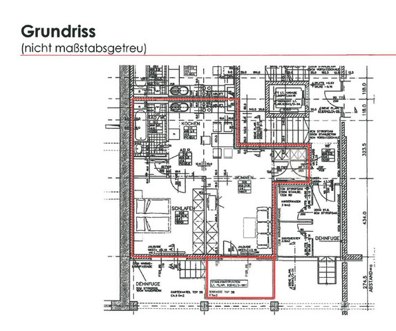 2-Zimmer-Gartenwohnung (saniert) in zentraler Lage mit Tiefgarage