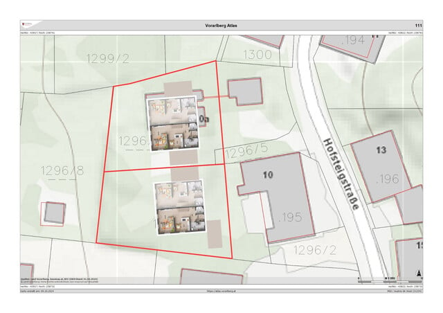 Charmante Doppelhaushälfte in Wolfurt: Erstbezug, 4,5 Zimmer, Garten, Terrasse, 1x Stellplatz  - mit min. 120.000,- Wohnbauförderung! ( Haus B - Rechts)