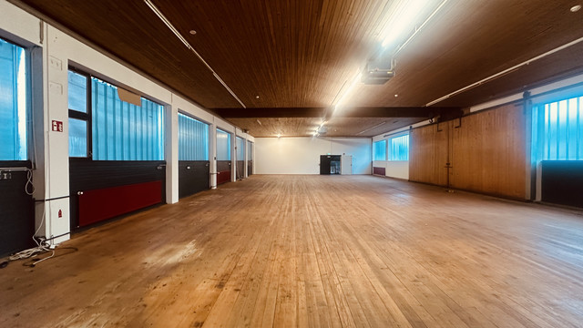 1.600m² stützenfreie hohe Multifunkt-Hallen + 1.500m² asphalt Freiflä i Lauterach, Autobahnnähe