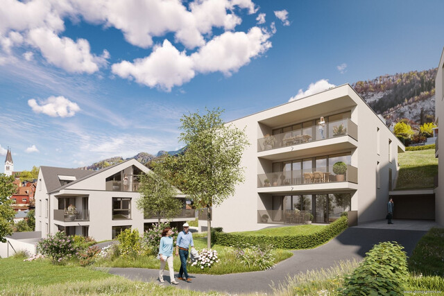 Attraktive 2-Zimmer-Wohnung mit Terrasse in Götzis | Haus 1 - TOP 5