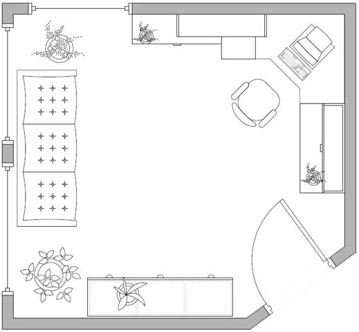 Mäder - Bürofläche mit ca. 19 m²