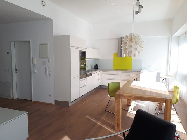 Hochwertige Single Loft-Wohnung mitten in Dornbirn zu vermieten (3 m Raumhöhe)