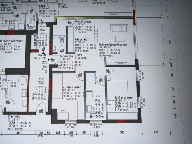 Moderne Gartenwohnung in Stickerei Villa mit überdachter Terrasse und Privatgarten & Carport & Aussenparkplatz Raumhöhe 3m - Top Ausstattung!