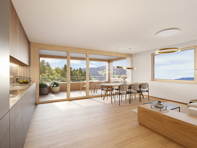 3-Zimmer Terrassenwohnung in Langenegg - Top4