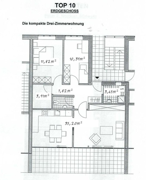 "ohne Provision" geräumige, helle 3,5 Zimmer Gartenwohnung in ruhiger Lage