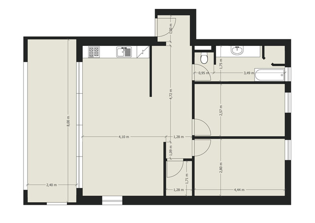 Schön wohnen: 3-Zimmer-Wohnung mit großer Terrasse in Götzis