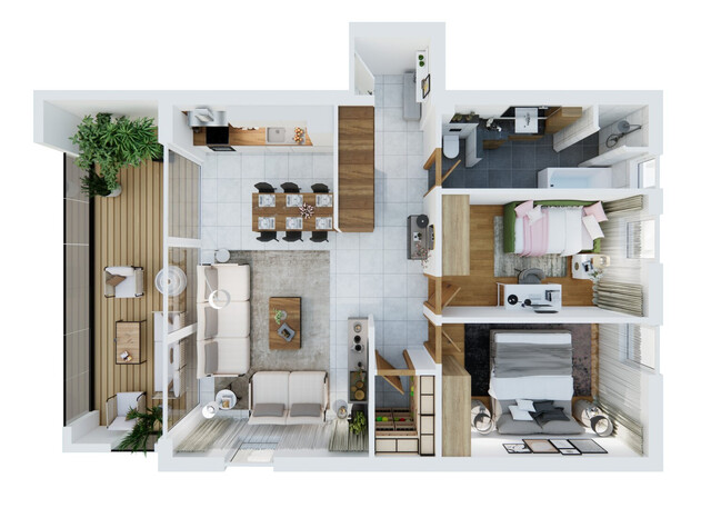 Schön wohnen: 3-Zimmer-Wohnung mit großer Terrasse in Götzis