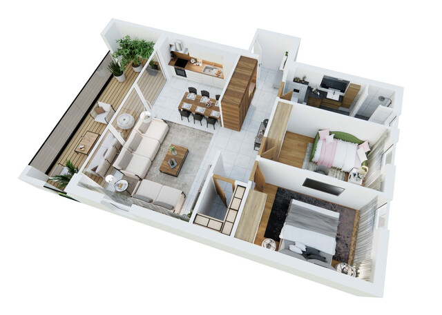 Schön wohnen: 3-Zimmer-Wohnung mit großer Terrasse in Götzis