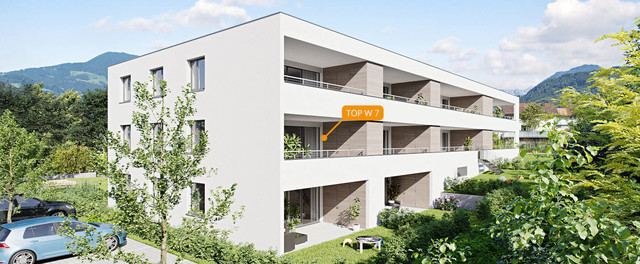 kurzfristig beziehbar! 4-Zi-Terrassenwohnung TOP 7 in Frastanz, Beim Feldgatter 5 - Übergabe im Herbst/Winter 2024!