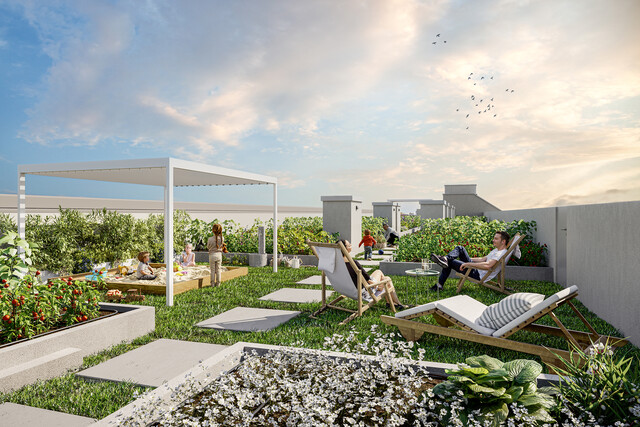 Seltene Anlegerchance: Dachgeschosswohnung mit 20 m² Terrasse und Ausblick