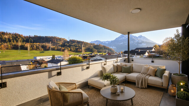 4-Zimmer-Terrassenwohnung in schöner Lage zu verkaufen