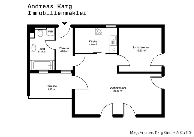 2-ZIMMER-GARTENWOHNUNG MIT TIEFGARAGENPLATZ