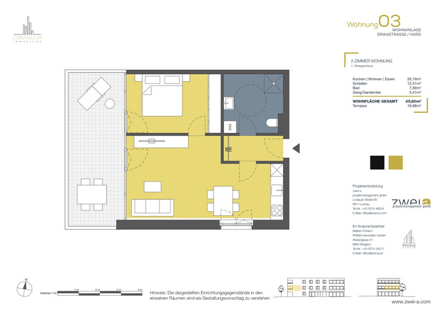 2-Zimmer Ferienwohnung in Hard am Bodensee