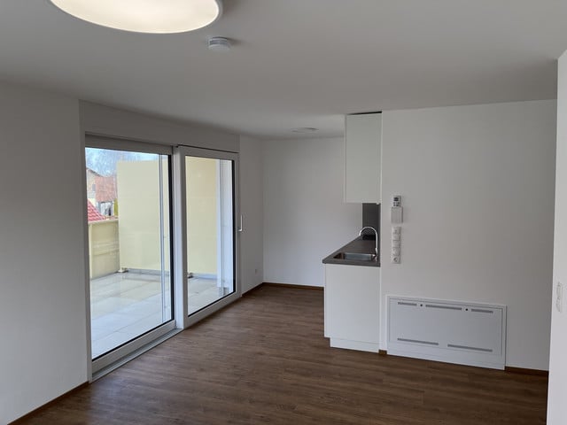 € 1.000,- mit Betriebskosten für 2 Zimmer Wohnung für Single oder Pärchen, 48m2, Neubau, Nichtraucherwohnung