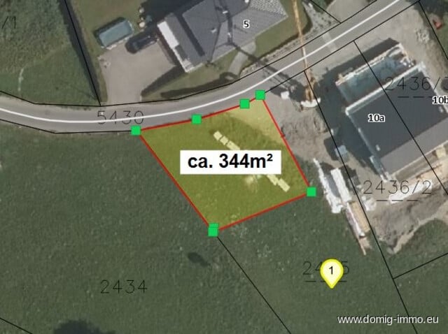 Baugrundstück ca. 344m² mit Bergpanorama in Feldkirch/Frastanz (Letze)!