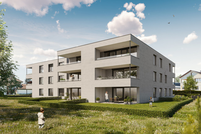 Exklusive 3-Zi-Terrassenwohnung - Wohnen am Schlössle  Top W06