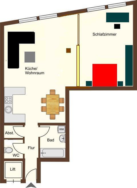 Repräsentatives Loft mit 80 Quadratmetern in der Altstadt von Bludenz