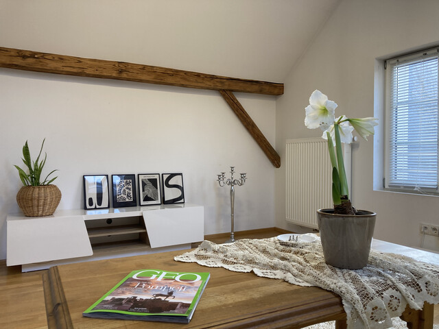 Loftartige Dachgeschoss-Wohnung in naturnaher Lage!