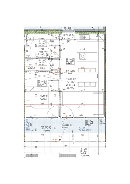 Schöne 2-Zimmerwohnung mit Garten in Feldkirch, Top 6
