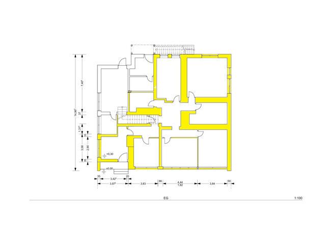 Büro-/Praxisfläche mit 5 Zimmern, 3 Stellplätzen in Bürs - jetzt mieten für 2.112€!