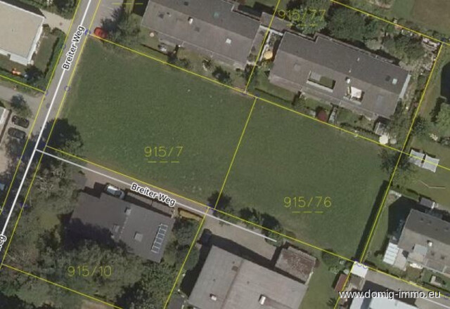 (Teilung möglich) perfektes Baugrundstück, ca. 854m² in sonniger & ruhiger Lage in Feldkirch-Nofels!