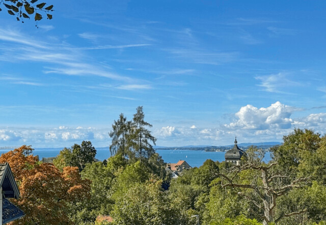 Panoramablick über den Bodensee – Grundstück in Bregenz