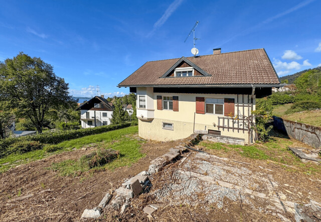 Panoramablick über den Bodensee – Grundstück in Bregenz