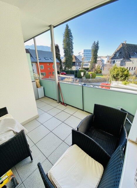 Charmante 2-Zimmerwohnung mit Loggia in zentraler Lage von Dornbirn zu vermieten!