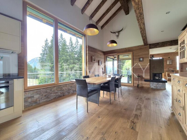 Ein Platz zum Abschalten  Ferienchalet inmitten der Bergwelt
