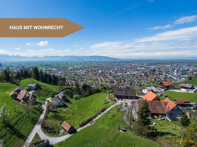 Attraktive Investitionsmöglichkeit in aussichtsreicher Lage von Dornbirn