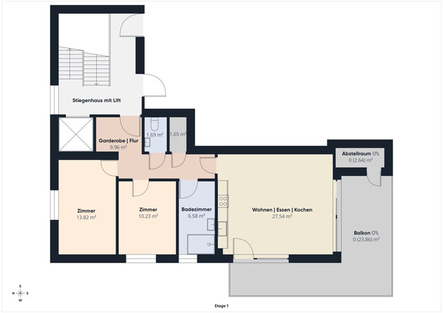 Fußach | Hochwertige 3-Zimmer-Wohnung in ruhiger Wohnanlage