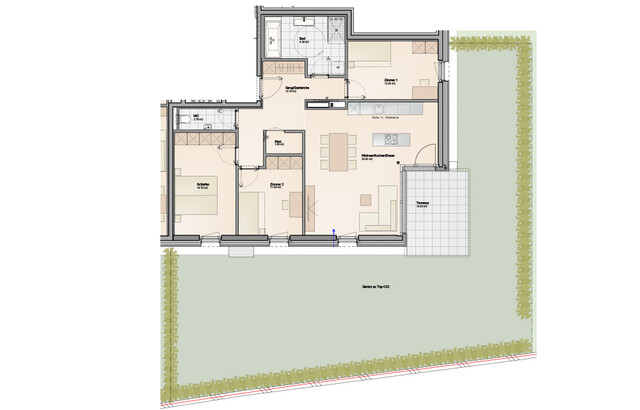 Baustart bereits erfolgt | Gartenwohnung | Top Ausstattung | 4 Zimmer