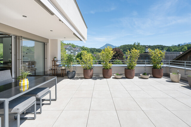 Terrassenwohnung im Penthouse-Stil