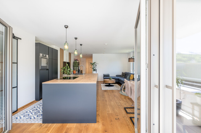 Terrassenwohnung im Penthouse-Stil