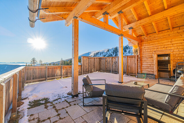 Neuwertiges Chalet Dorf mit Alm-Gasthof in bester Lage am Falkert - direkt neben der "Heidi-Alm"