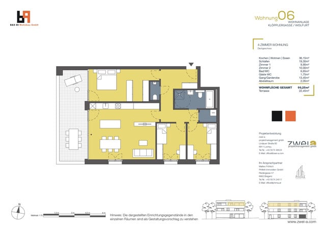 Großzügige 4-Zimmer Dachgeschosswohnung in Kleinwohnanlage