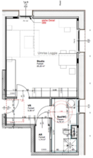 1Zimmer Wohnung in Bludenz mit Garage,Abstellraum und Kellerabteil